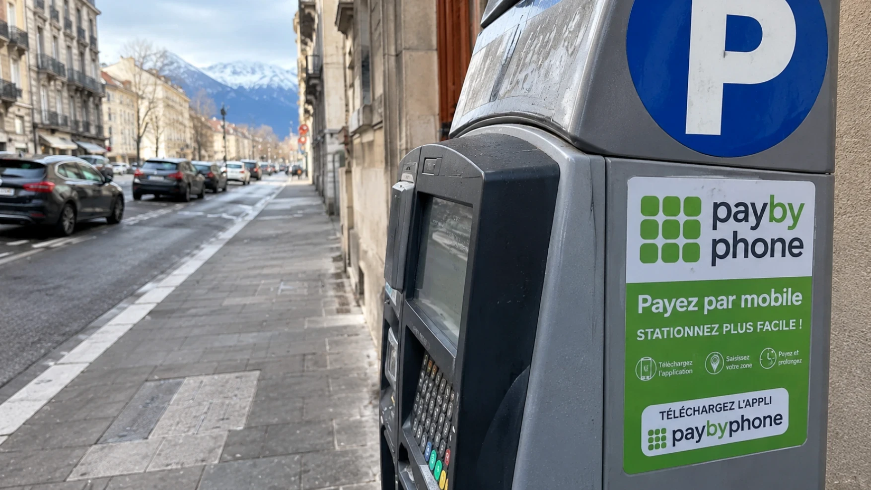 Photographie éditoriale prise sur le vif illustrant Grenoble : 1 060 places deviennent payantes dès lundi, la colère monte dans deux quartiers à Grenoble