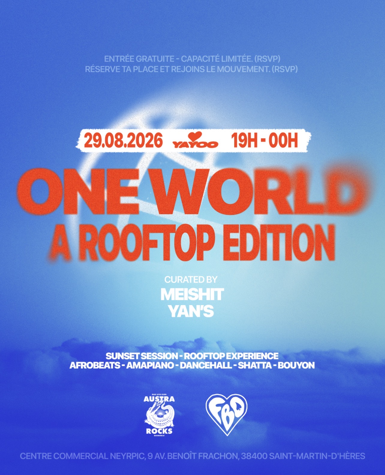 Affiche de YAYOO #4 - One World - Rooftop Edition