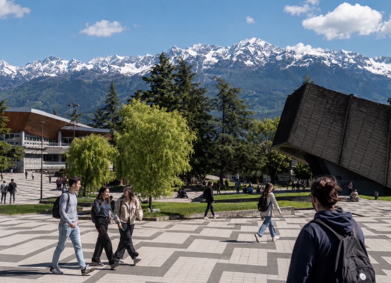 Université Grenoble Alpes à Saint-Martin-d’Hères, classée parmi les 200 meilleures universités mondiales en 2026.