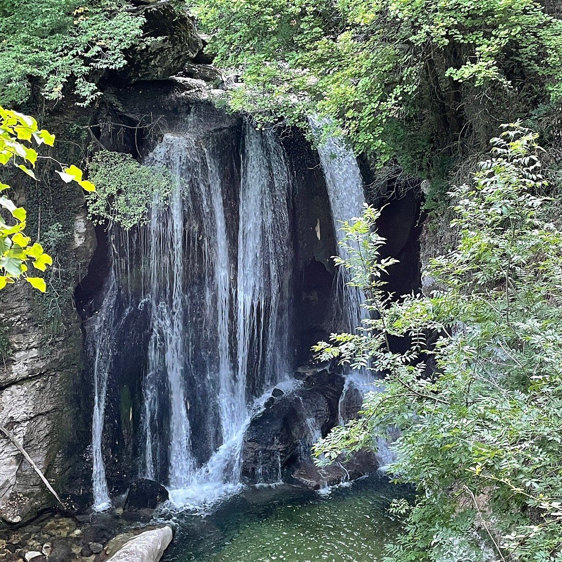 Cascade cuves de Sassenage