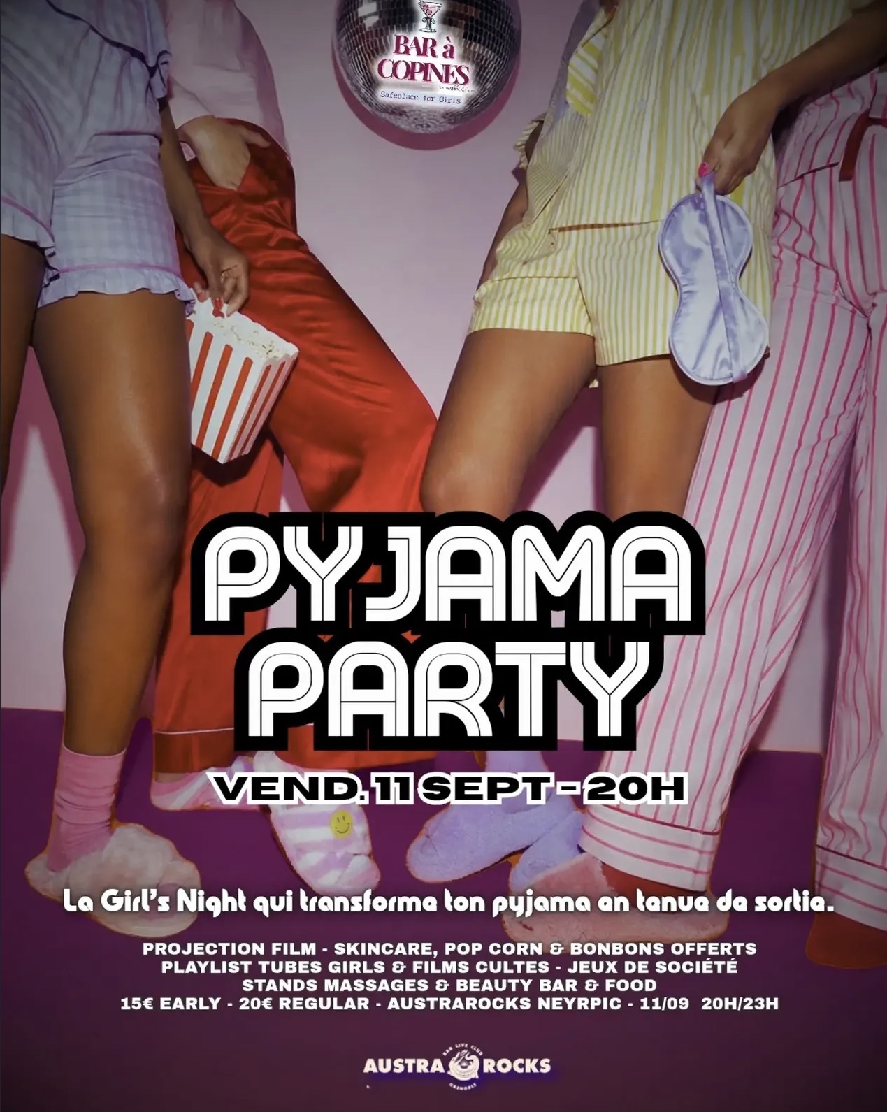 Affiche de Pyjama Party 100% Girls