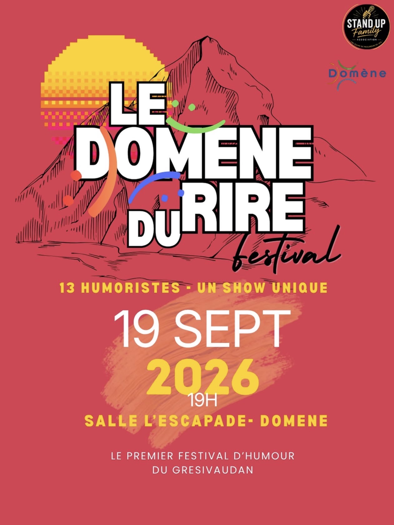 Affiche de Domene du rire