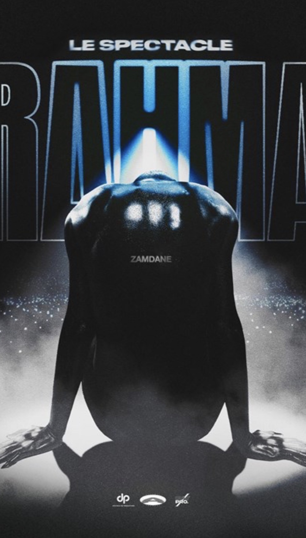 Affiche officielle de Zamdane pour Le Spectacle RAHMA à La Belle Électrique Grenoble le 21 octobre 2026.