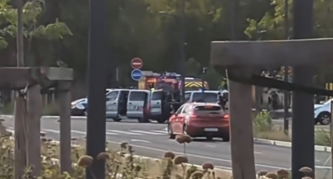 Secteur de la Villeneuve et de Grand’Place à Grenoble dans un contexte d’intervention policière.