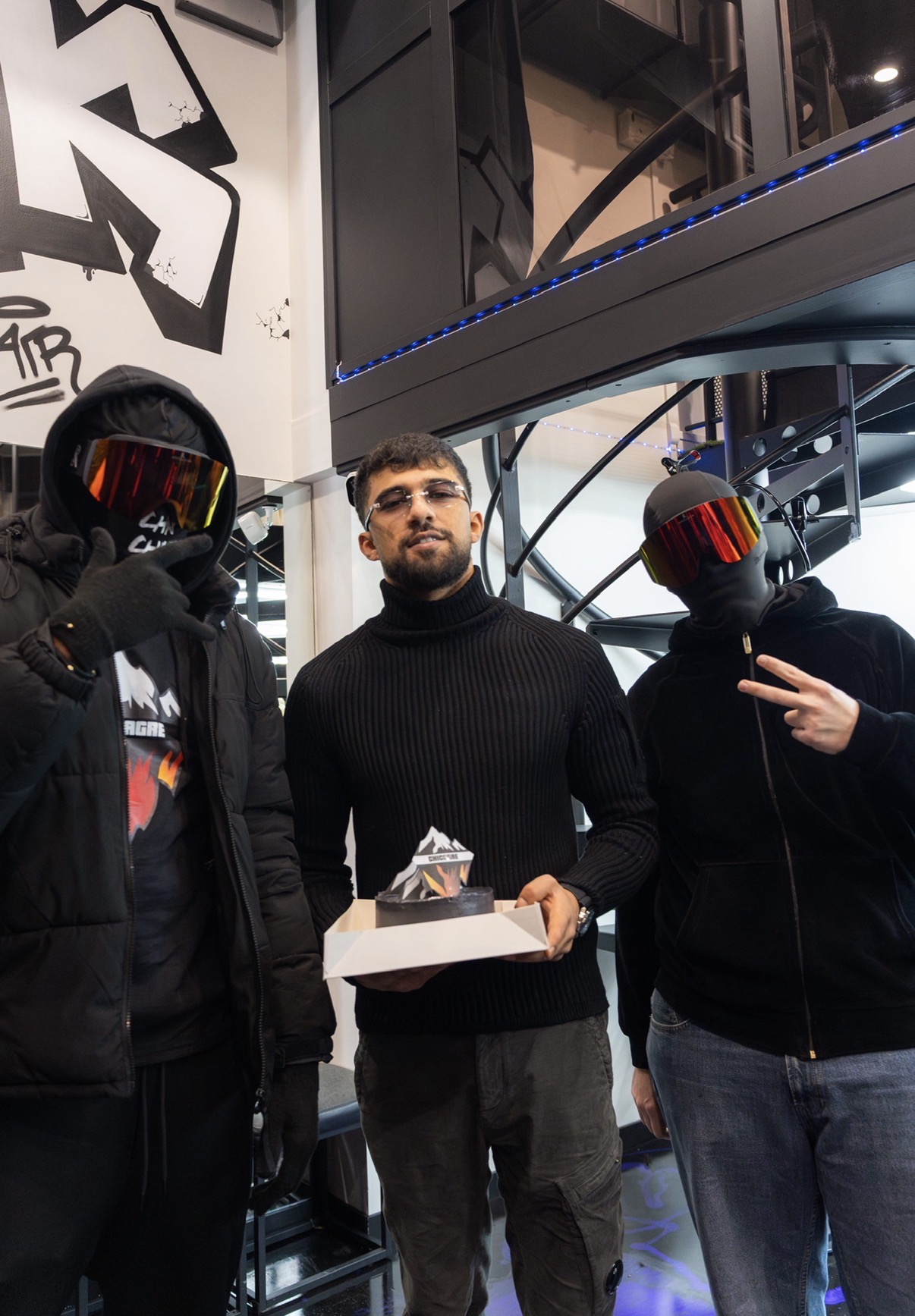 ZKR au ZK Hair Barber à Grenoble pour le premier anniversaire du salon