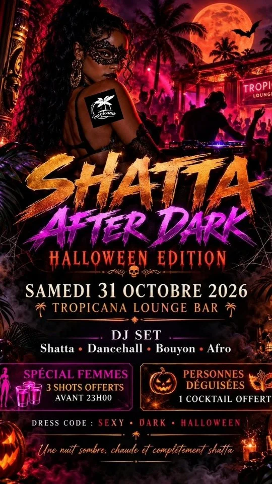 Affiche de Shatta After Dark - Halloween Edition